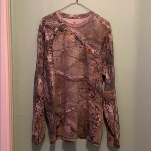 Long sleeve carhartt real tree